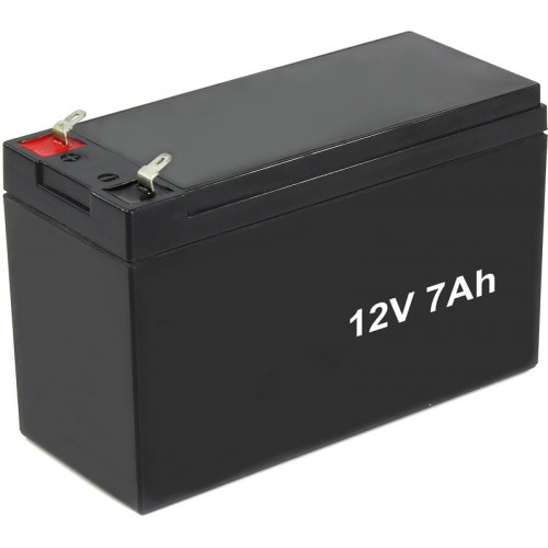 UPS BATTERY 12V 7AH BLACK BATT