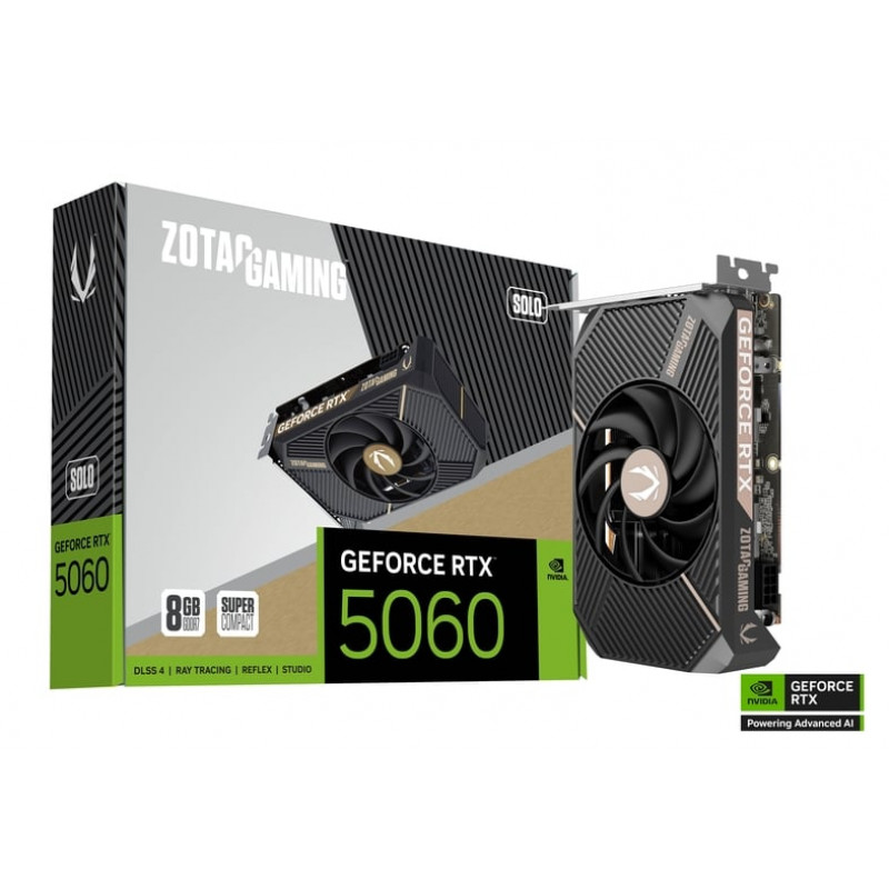 VGA ZOTAC GAMING RTX5060 SOLO 8GB 128BIT GDDR7