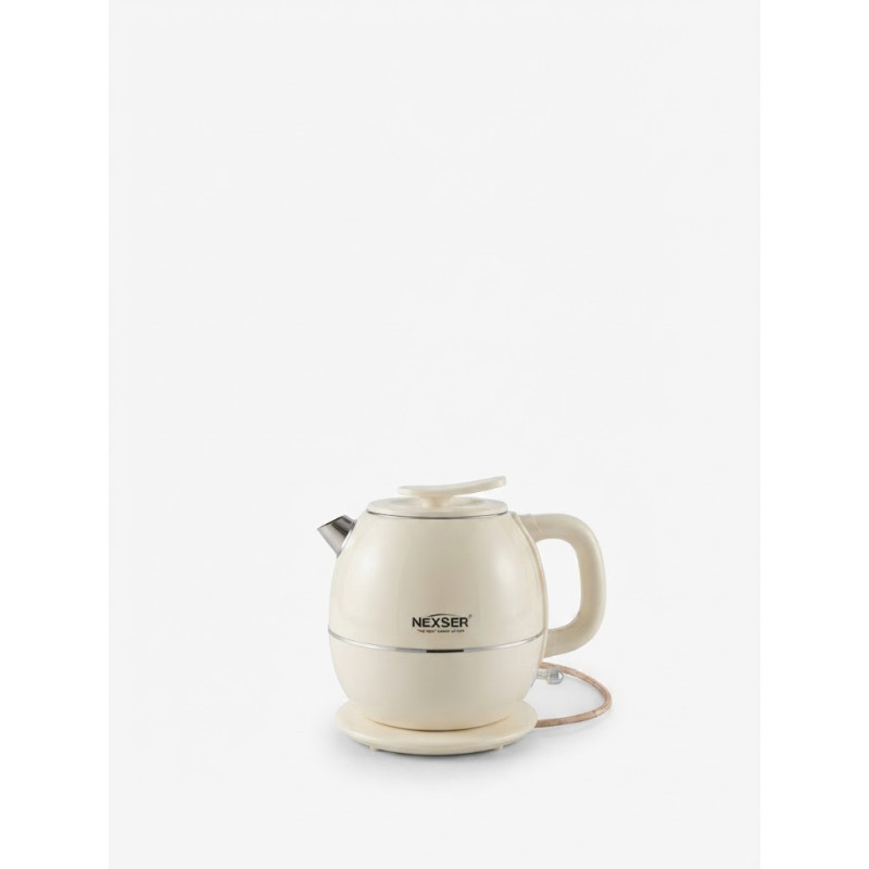 NEXSER NS-8216W Ýörite çäýnek (Kettle), 1.8 Litr, Ak reňkli, 1500W