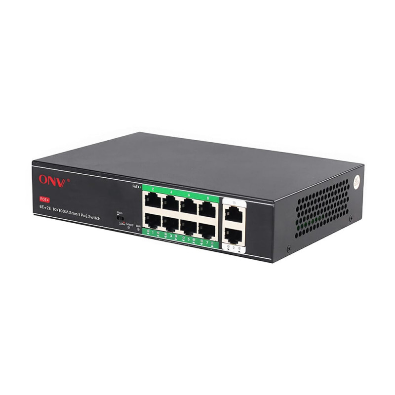 POE swiç ONV ONV-H1108PL 8PORT 100Mbps