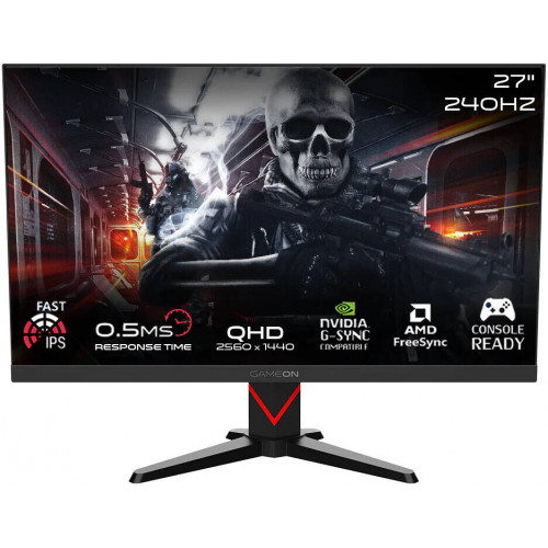 GAMING MONITOR GAMEON GOMD27QHD240IPS 27" QHD 240HZ