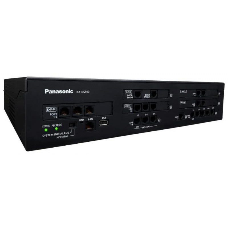 PBX PANASONIC KX-NS500UC (6-ext, 28-int)