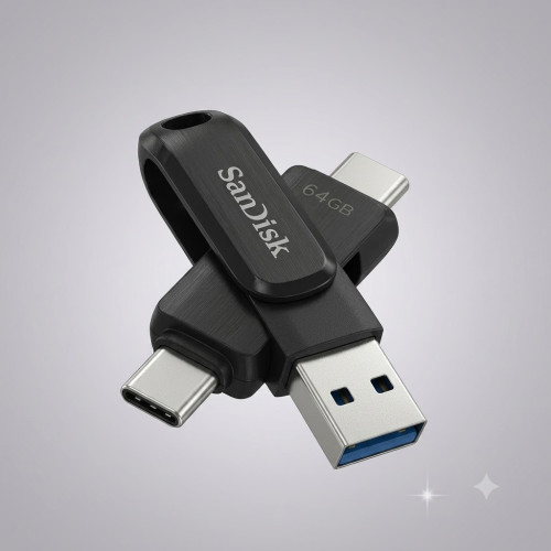 FLASH SANDISK ULTRA DUAL DRIVE GO USB TYPE-C 64GB Z46