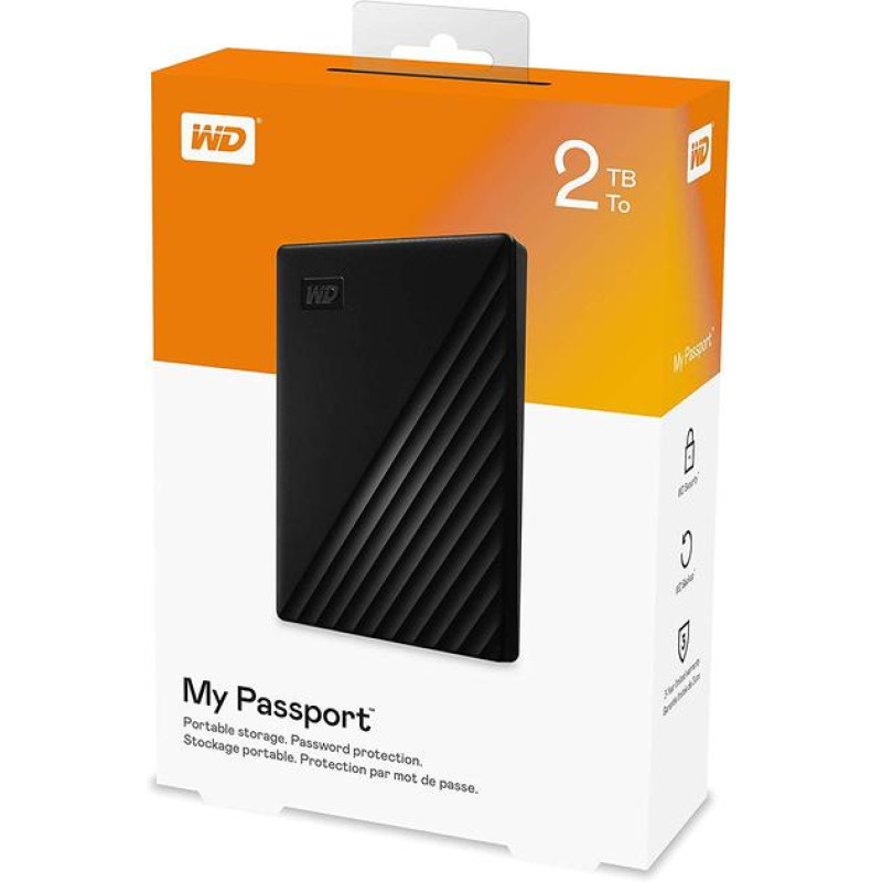 HDD WD 2TB USB3.0 MY PASSPORT