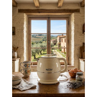 NEXSER NS-8216W Ýörite çäýnek (Kettle), 1.8 Litr, Ak reňkli, 1500W
