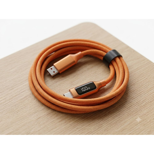 USB 2.0 TO USB-C CABLE 1M ORANGE (CHN)