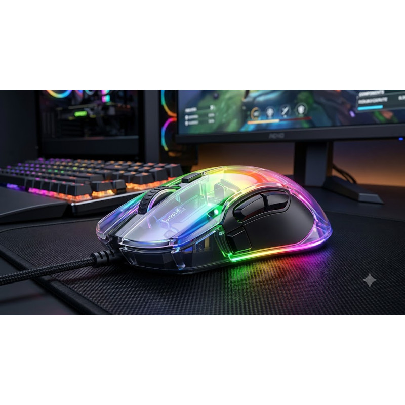 MJIUE G702 USB Gaming Mouse