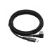 Кабель USB-C — USB-C, 1 м, черный, угловой (CHN)