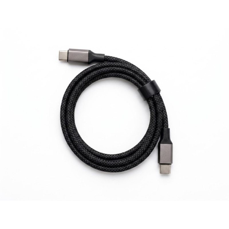 Кабель USB-C — USB-C, 1 м, черный (китайский)