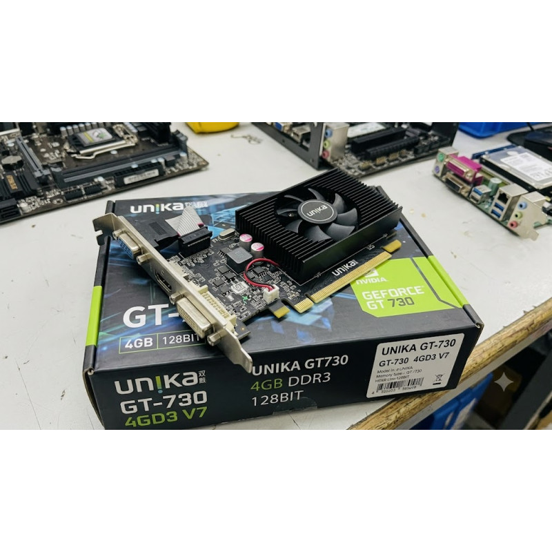 VGA UNIKA GT-730 4GD3 V7 4GB DDR3 128BIT