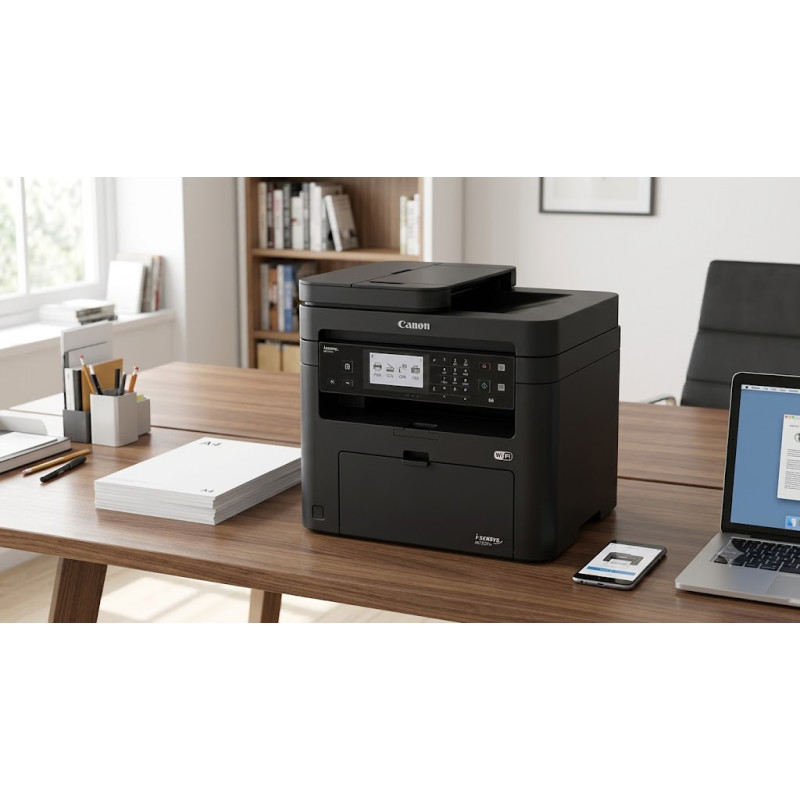 PRN/SCN/CPR/FAX CANON MF237W LASER A4 B/W ADF WIFI