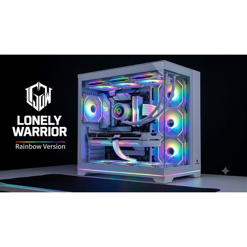 CASE WJCOOLMAN LONELY WARRIOR RAINBOW VERSION