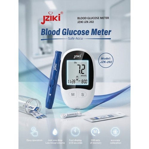 BLOOD GLUCOSE METER JZIKI JZK-202