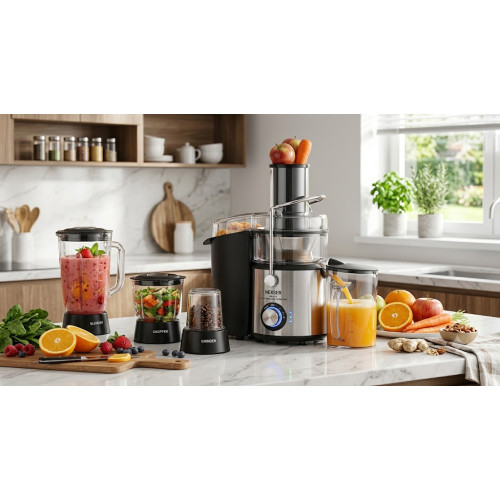 Соковыжималка NEXSER NS-267S 4 в 1, 700 Вт
