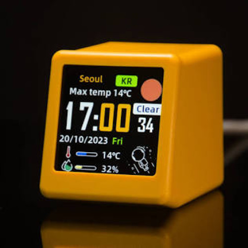SMART WIFI CLOCK+WEATHER STATION MG01
