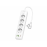 AXIVNO AX-2413U 4-ÇYKYŞLY 2*USB-A, USB-C 3M 2500W TOPLUM ROZETKASY