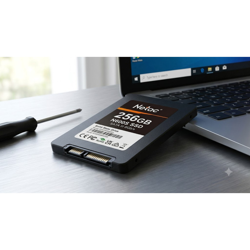 2.5" SATA SSD NETAC 256GB N600S