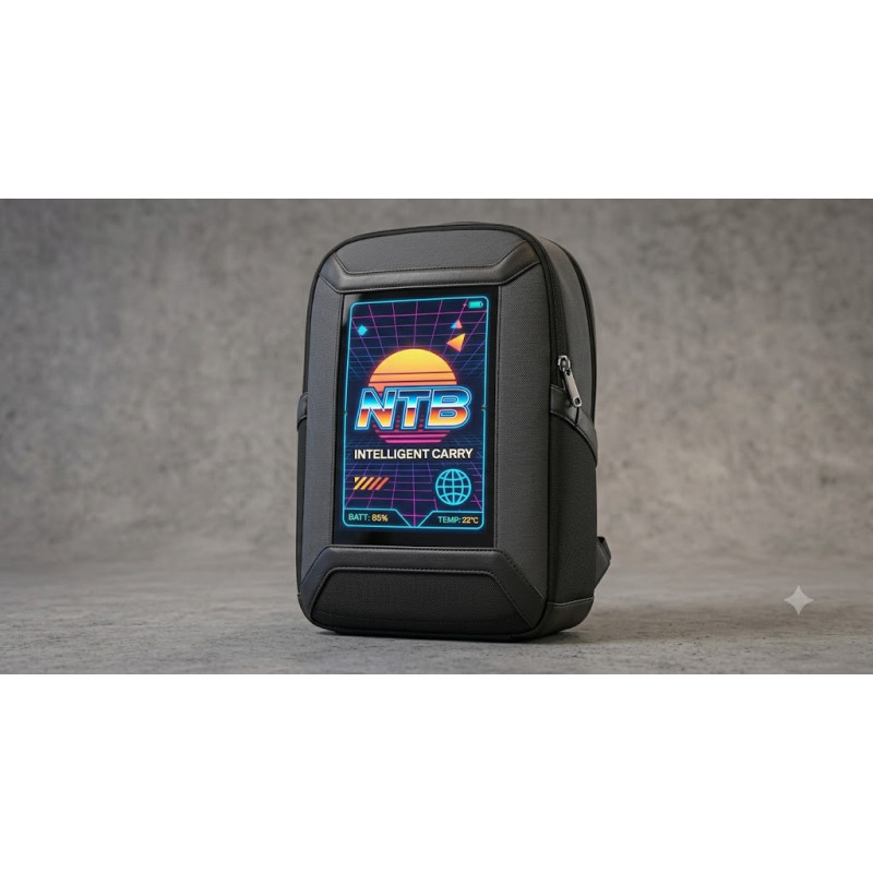 NTB LCD ekranly ryukzak (arka sumkasy)