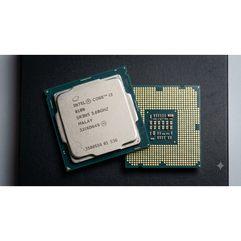CPU CORE I3 8100 3.60GHZ, 6MB Cache, 4Cores, LGA1151 TRAY (ULANYLAN)