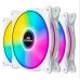 CASE FAN SNOWMAN CF120-WH-4P WHITE 4-PIN
