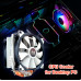 CPU FAN SNOWMAN MT6 SCREW 2FAN ARGB LGA/AM