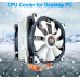 CPU FAN SNOWMAN MT6 SCREW 2FAN ARGB LGA/AM