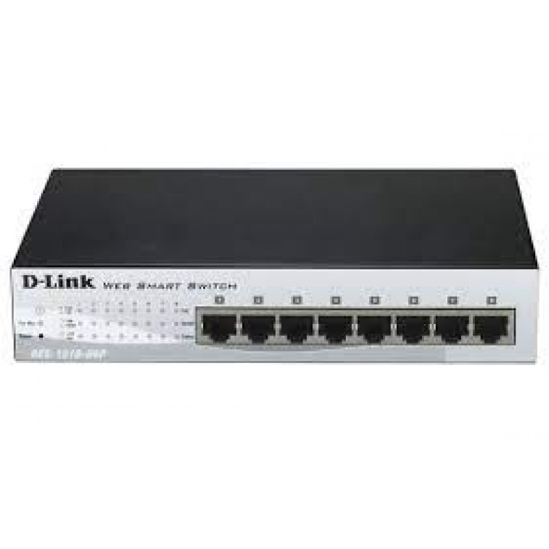 POE Swiç D-LINK DES-1210-08P 8x100Mbps