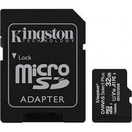 Ýat karty MICRO SD KINGSTON 32GB CANVAS SELECT PLUS CLASS-10