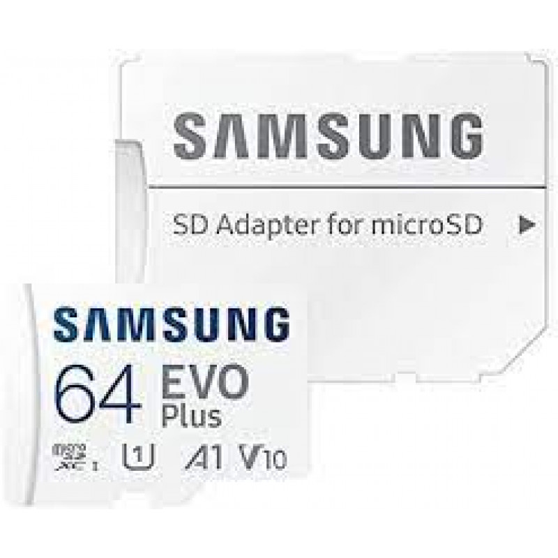 Карта память MICRO SD SAMSUNG 64GB EVO PLUS CLASS-10