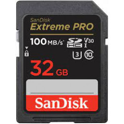 Ýat karty SD SANDISK EXTREME PRO 32GB SDHC 100MB/S