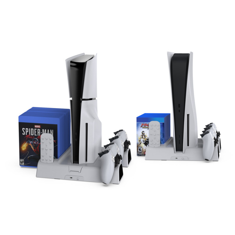 ДОК-СТАНЦИЯ ДЛЯ ЗАРЯДКИ И ОХЛАЖДЕНИЯ ДЖОЙСТИКА ДЛЯ PS5 DOBE TP5-3532B