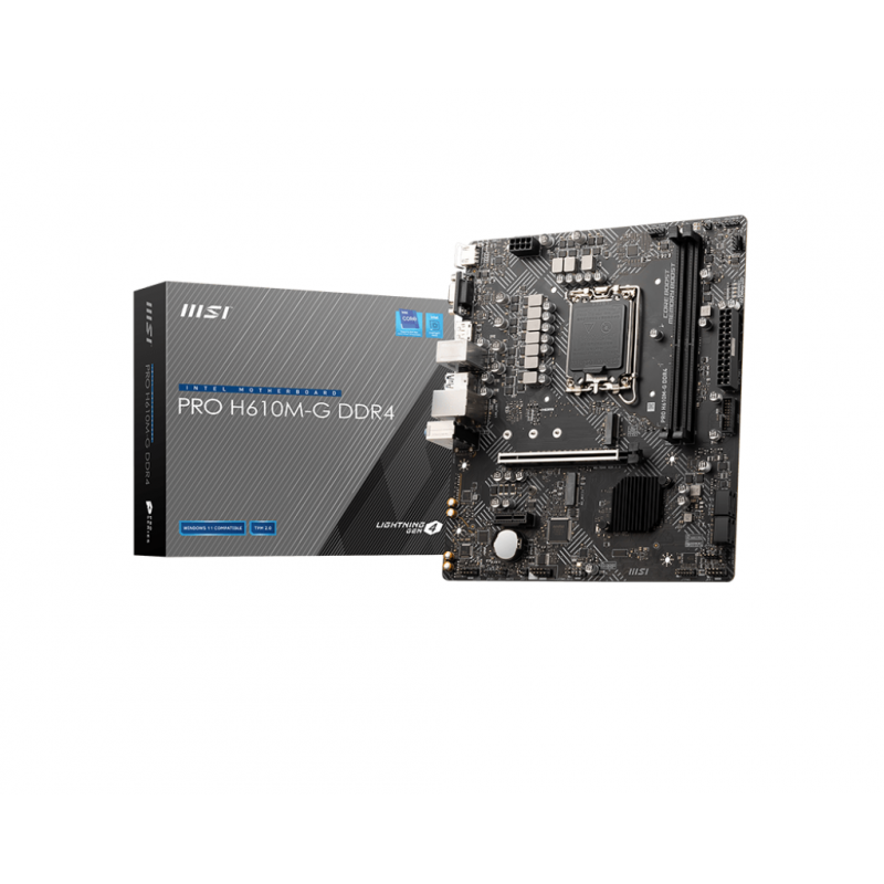 MB MSI PRO H610M-E DDR4 LGA1700