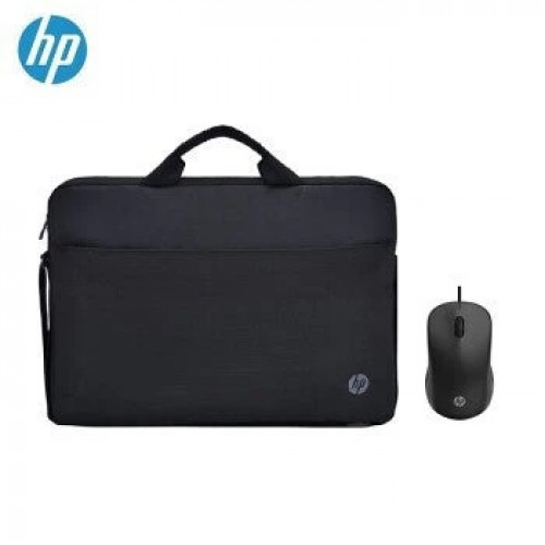 Noutbuk sumka HP 15.6" bilen simli syçan HP USB (519Y8P3)