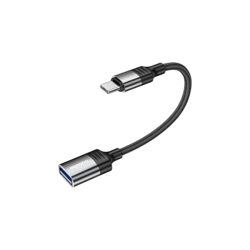 USB C TO USB 3.0 MALE CABLE 0.12M PORODO CB020