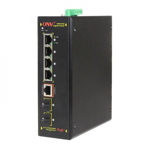 POE Swiç L2+ MANAGED ONV-IPS33064PFM 4*1GBPS+2*SFP