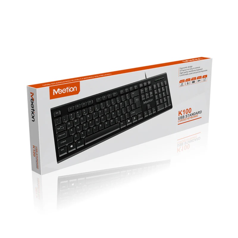 Клавиатура MEETION MT-K100 с подключением по USB