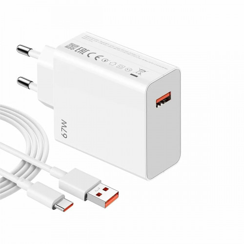 POWER ADAPTOR MI USB-A 67W +CABLE (CHN)