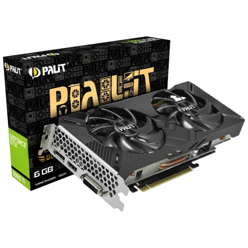 VGA PALIT GTX1660DUAL 6GB 192BIT GDDR5