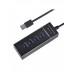 USB Hub USB 3.0 -> 4PORT BLUE 303
