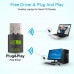 USB 2.0 Wi-Fi + Bluetooth adapter HAYSENSER MC-610BT