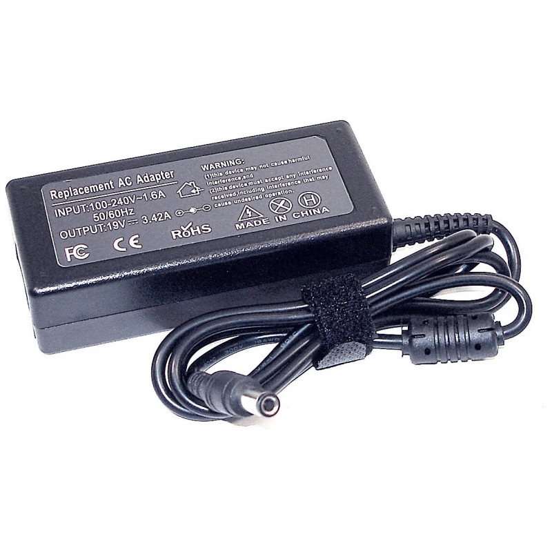 Noutbuk üçin tok üpjünçisi (adapter) Toshiba 19 V 3.42 A, 5.5×2.5 mm, 65 W