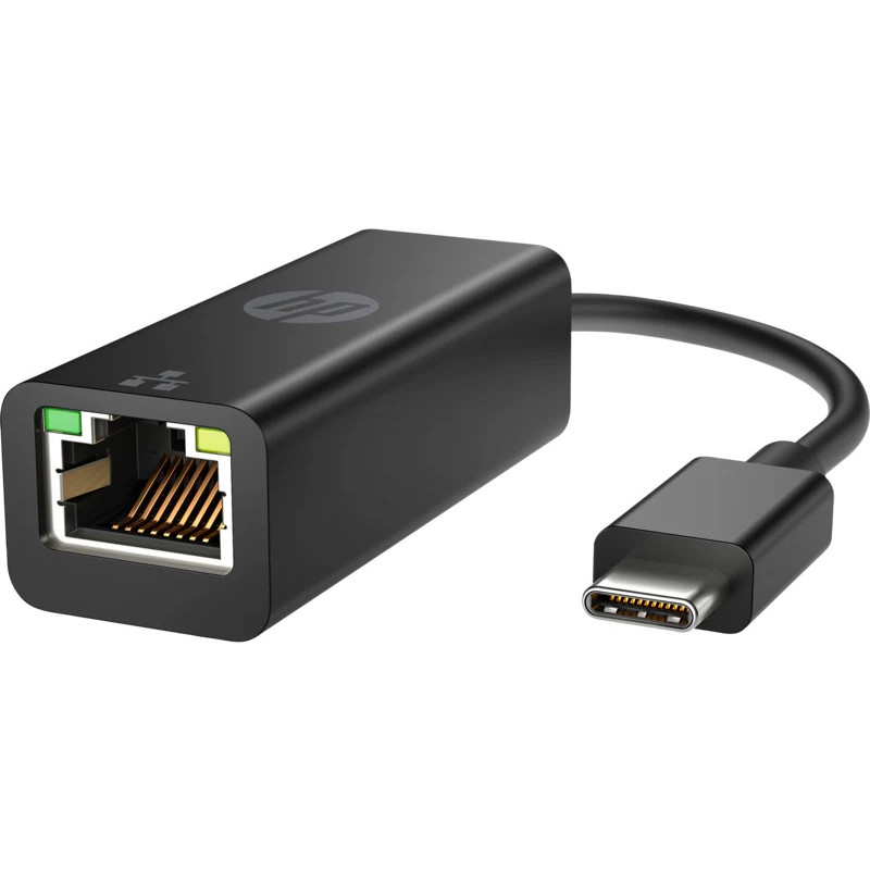 USB TYPE-C ETHERNET (RJ45) ADAPTER 1GB HP V7W66AA
