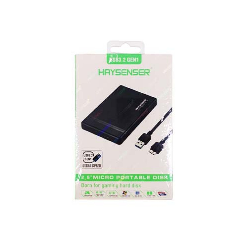 HAYSENSER 2.5" SATA USB 3.0 HAYA8U3 (0465) GATY DISK KORPUSY