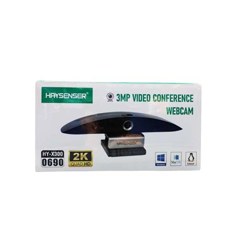 WEBCAM HAYSENSER HY-X300 3MP WITH MIC
