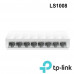 TP-LINK LS1008 kommutatory, 8 portly, 100 Mbit/s tizgin geçiriş tizligi