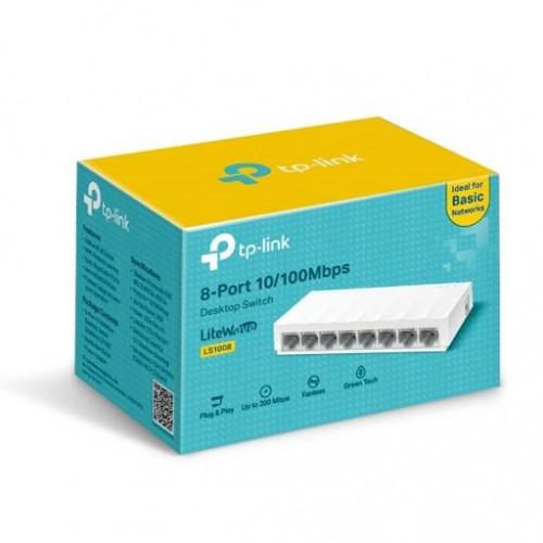 TP-LINK SWITCH LS1008 8PORT 100Mbps