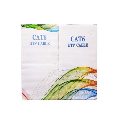 UTP CABLE CAT6 305M BLUE FULL-COPPER