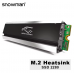 Радиатор M.2 NVMe SNOWMAN медный