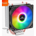 Вентилятор процессора Snowman MX2 1Fan, цветной, для сокетов LGA/AM.