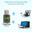 USB2.0 WIFI + BLUETOOTH ADAPTOR HAYSENSER MC-600BT